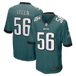 Superb Tyler Steen Philadelphia Eagles Nike Team Game Jersey Midnight Green